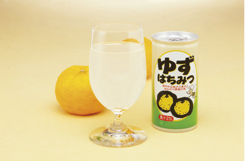 NIHON KAJITSU Yuzu Honey Drink Can 190g - NIPPONJourney
