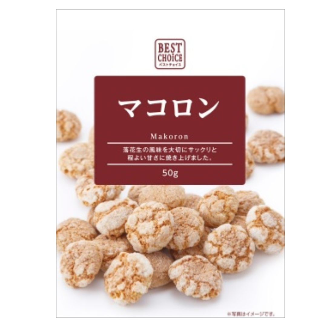 CREET Best Choice Makoron (Japanese Peanut Based Cookie)