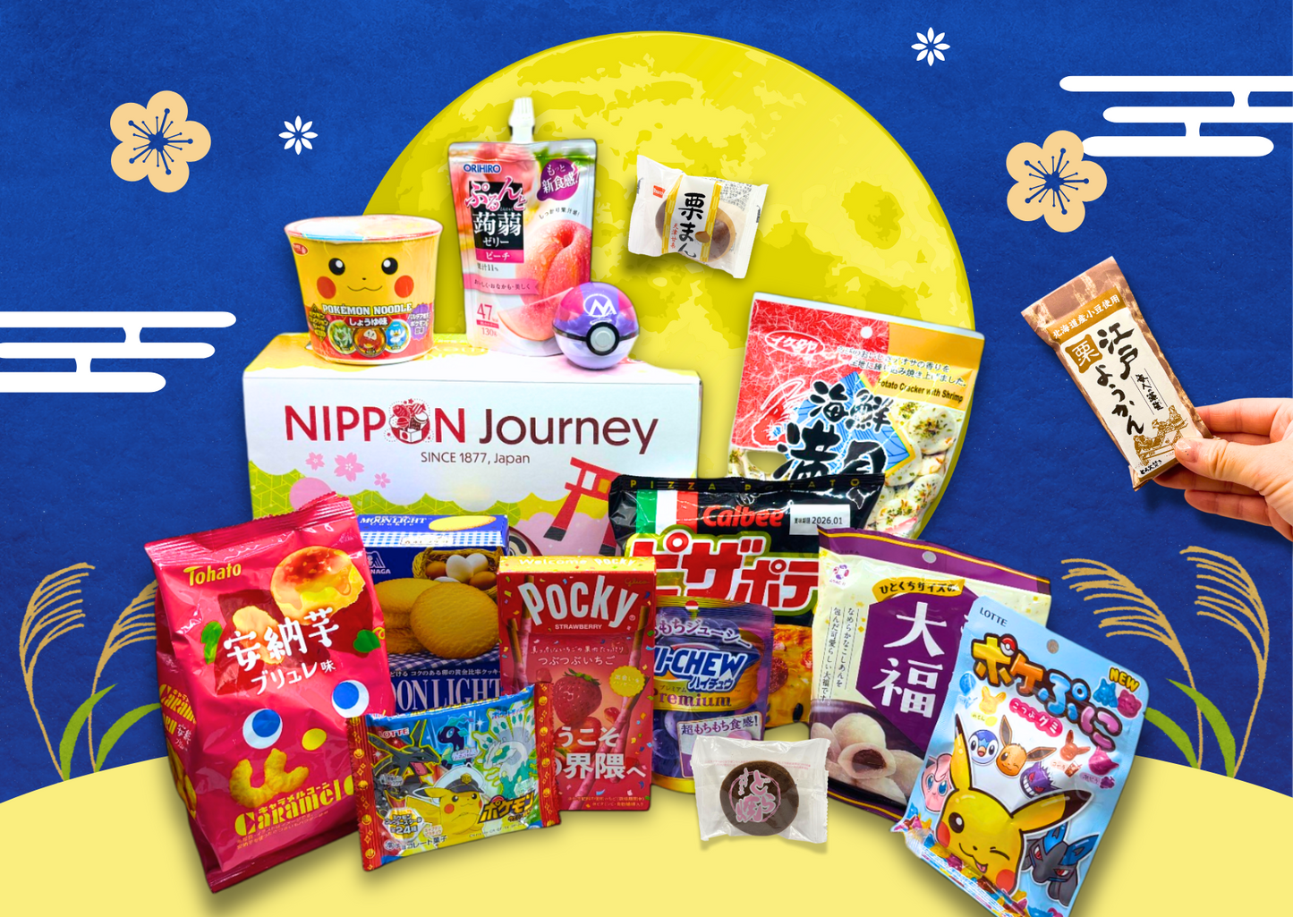 Past BOX (September-25) Japanese Snack Party Box