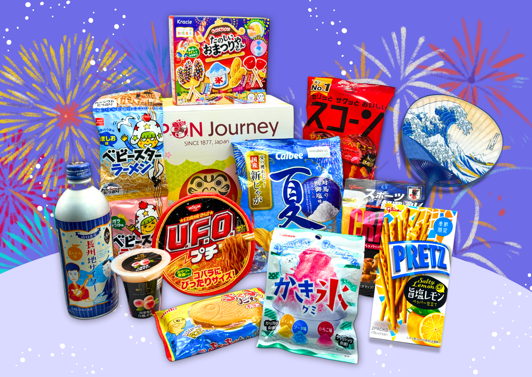 往期 BOX（7月25日）日本零食派對盒