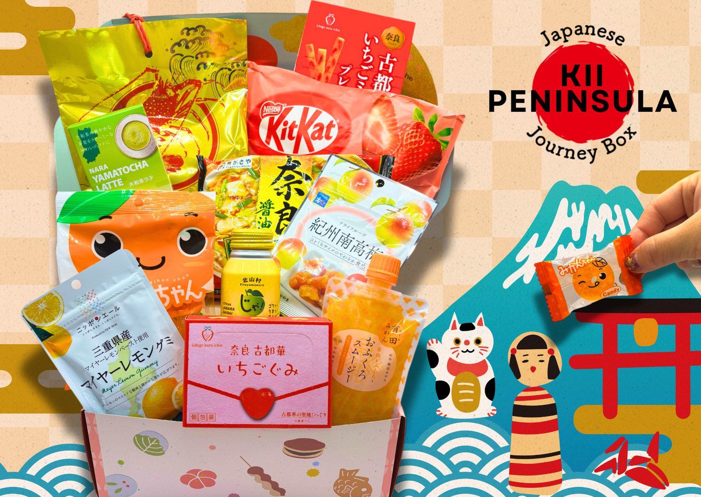 Past BOX (August-25) Japanese Journey Box -Kii Peninsula-
