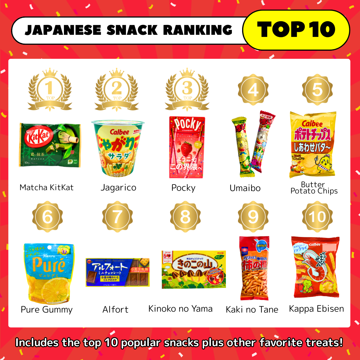 Japan Visitor Popular Snack Box