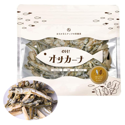 KYUNAN (Tamachan) Osacana Fish Almond: Dried Sardine & Almond