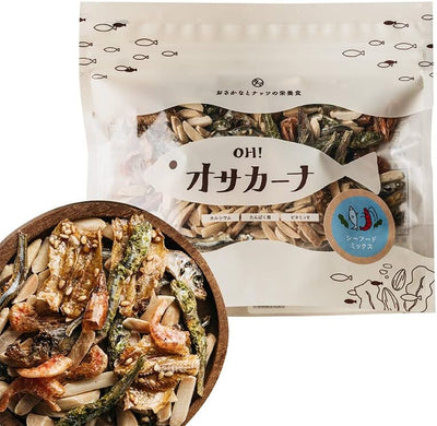KYUNAN (Tamachan) Osacana Fish Almond: Seafood Mix