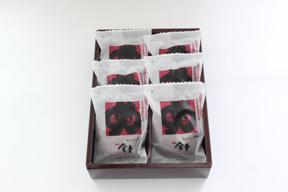 Box of ICHIOKA SEIKA Chocolate and White Bean Buns, popular Tokushima confection with chocolate-flavored skin and white bean paste.