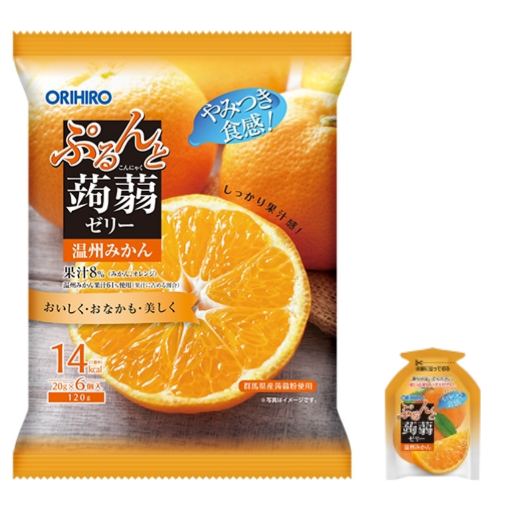 ORIHIRO 蒟蒻果凍 低卡路里果汁