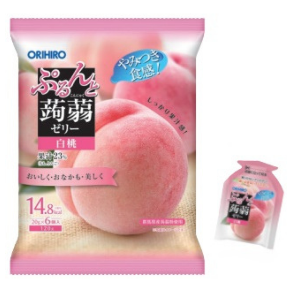 ORIHIRO 蒟蒻果凍 低卡路里果汁