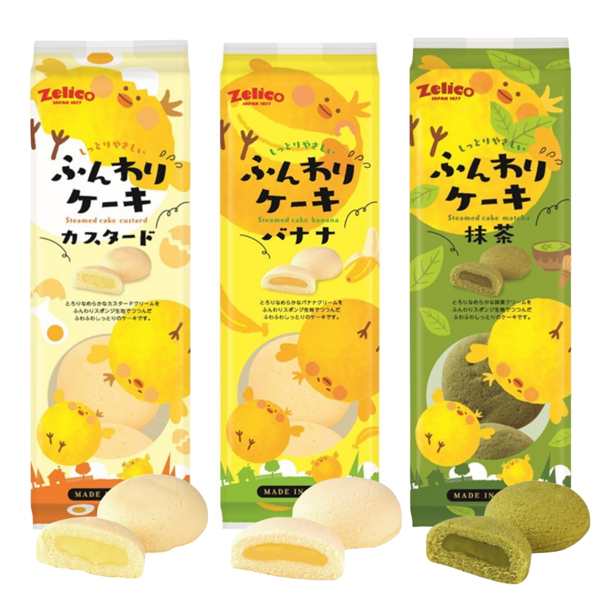 ZELICO “Funwari Cake” 日式蒸蛋糕
