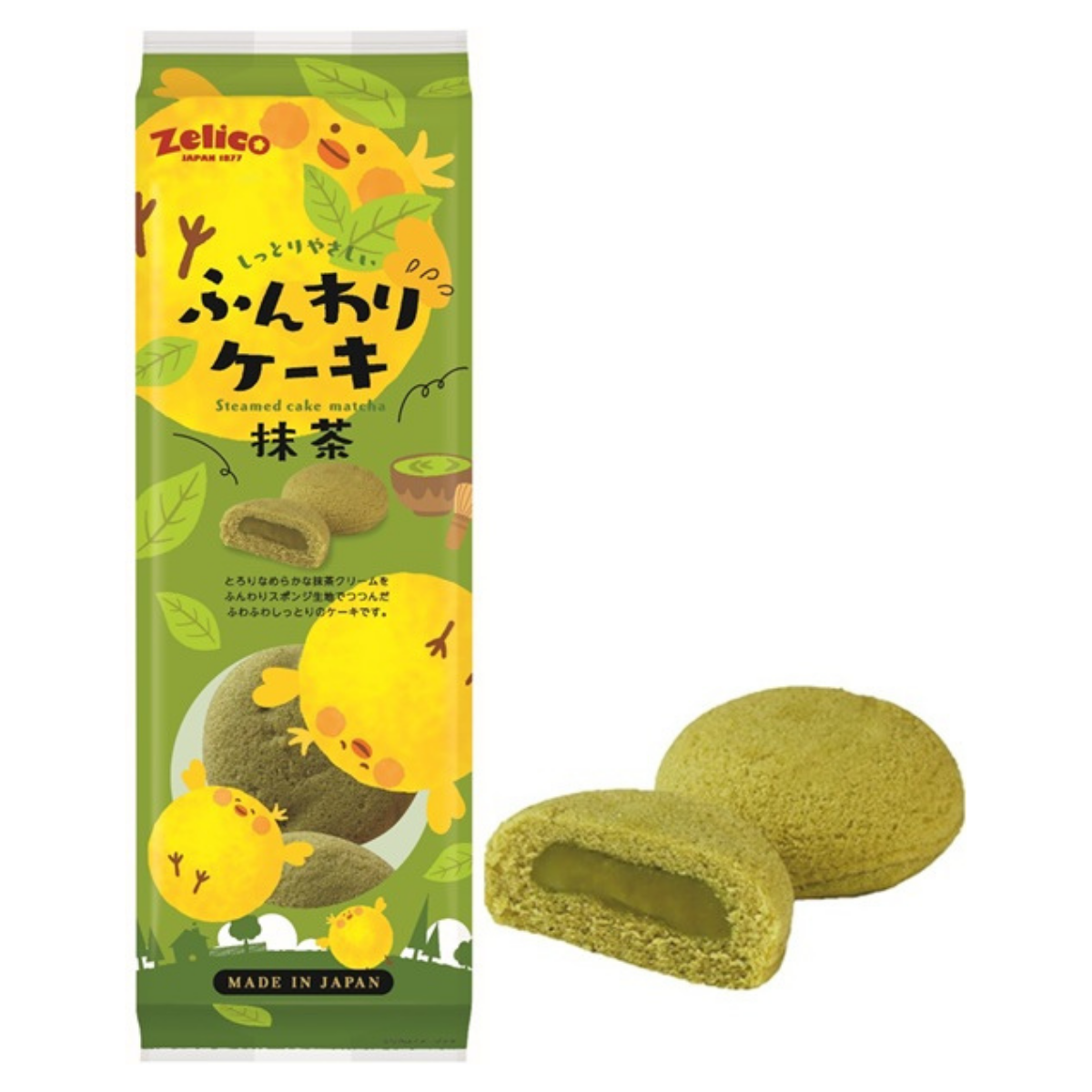 ZELICO "Funwari Cake" Japanese style Steamed Cake