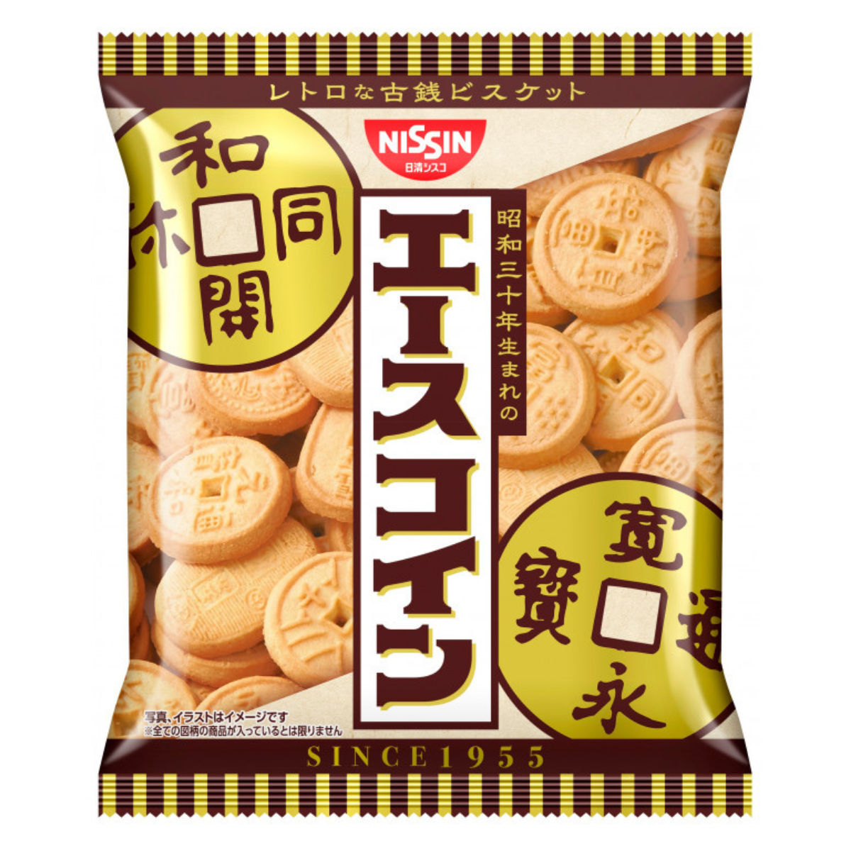 NISSIN CISCO  Ace Coin Okara Biscuit - NIPPONJourney