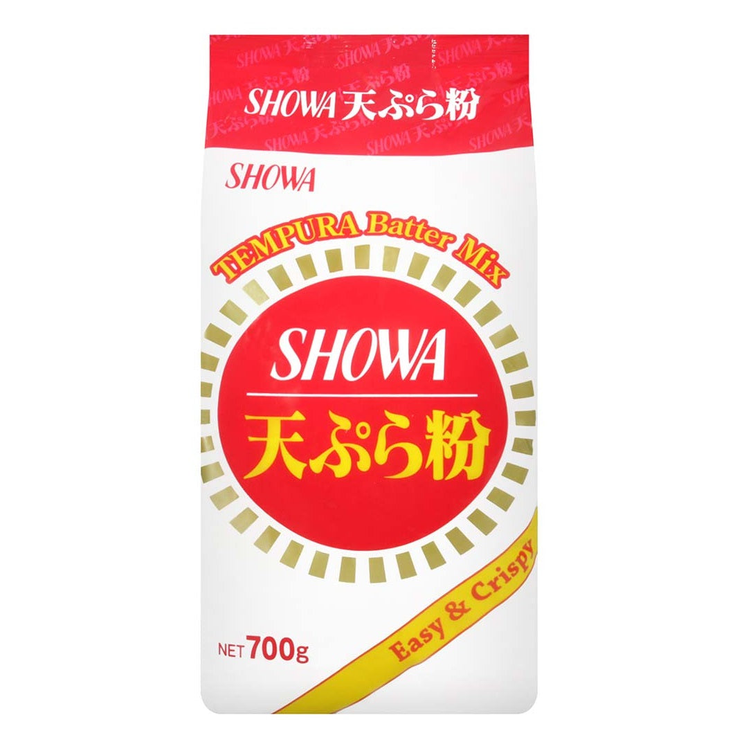 SHOWA SANGYO Tempura Batter Mix 700g Package - Easy and Crispy Tempura Batter, Suitable for Various Dishes Including Okonomiyaki