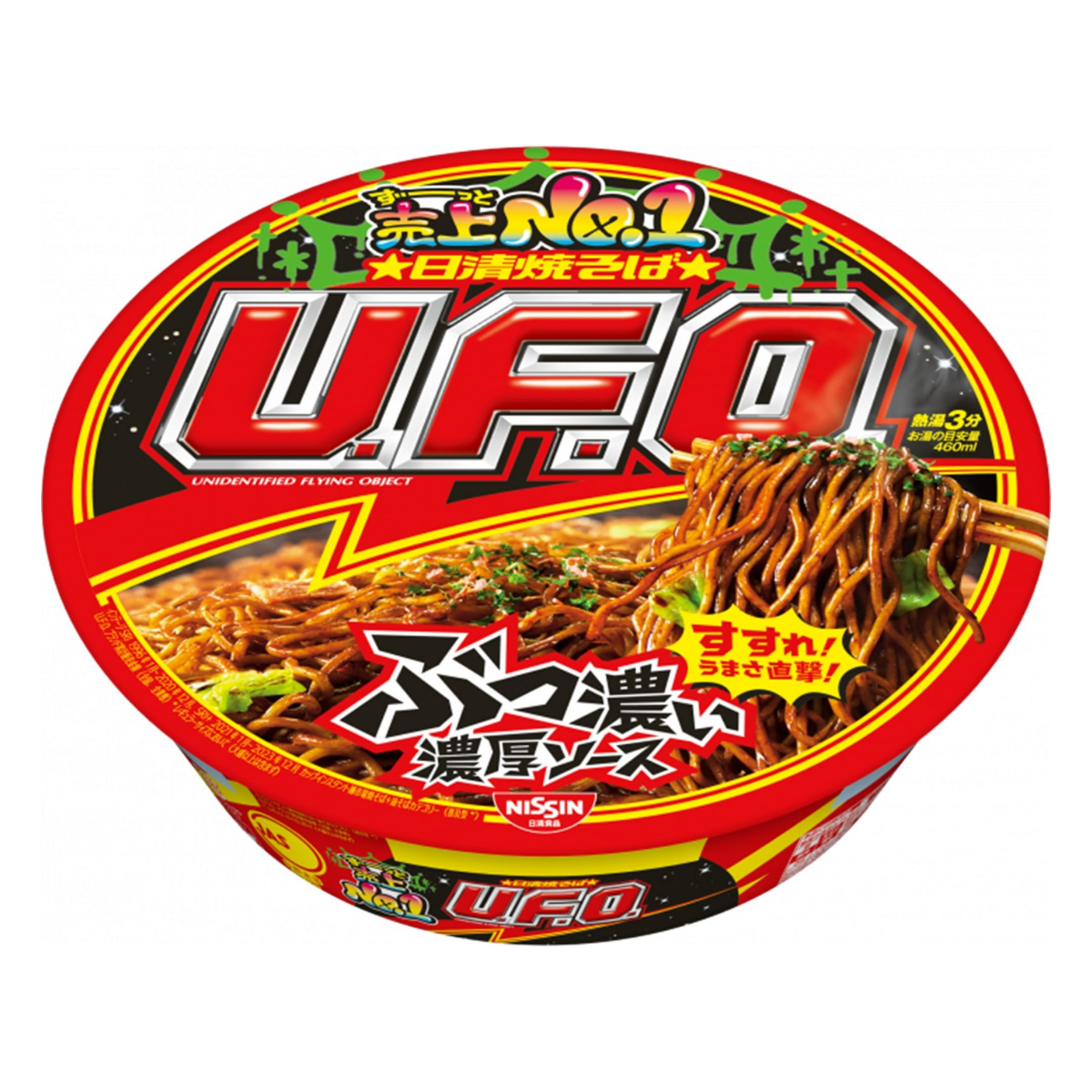 NISSIN UFO醬炒麵 味道濃鬱
