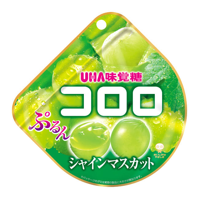 UHA  Cororo Fruit Juice Gummy Candy -Muscat - NIPPONJourney