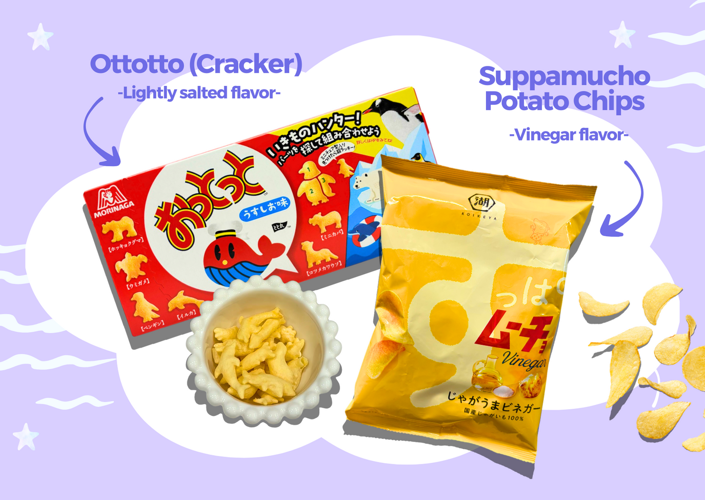 Past BOX (August-25) Japanese Snack Party Box