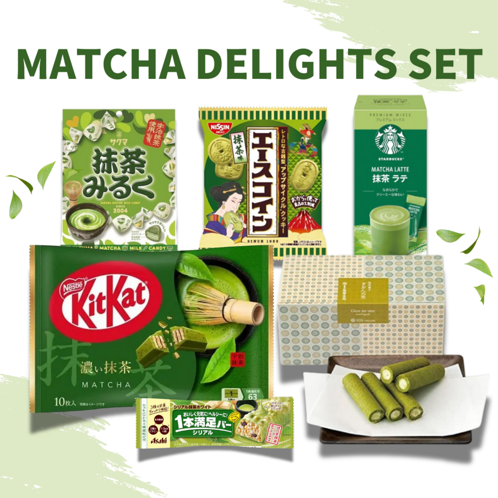 日本道地抹茶美味套裝