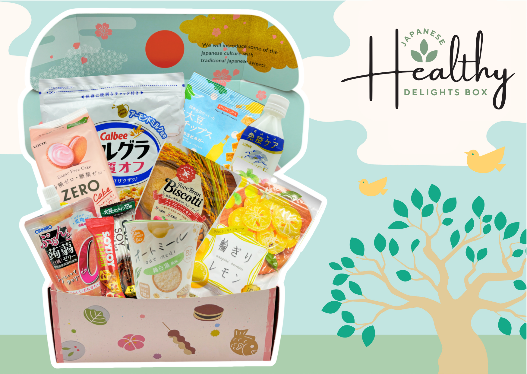 Past BOX (May-25) Japanese Healthy Delights Box - NIPPONJourney
