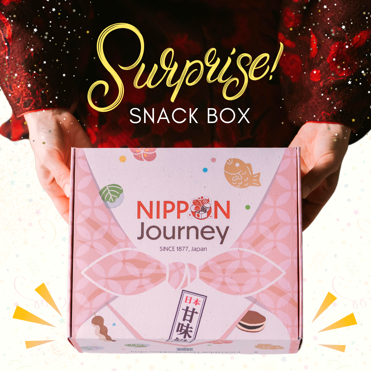 Surprise Japanese Snack BOX - NIPPONJourney