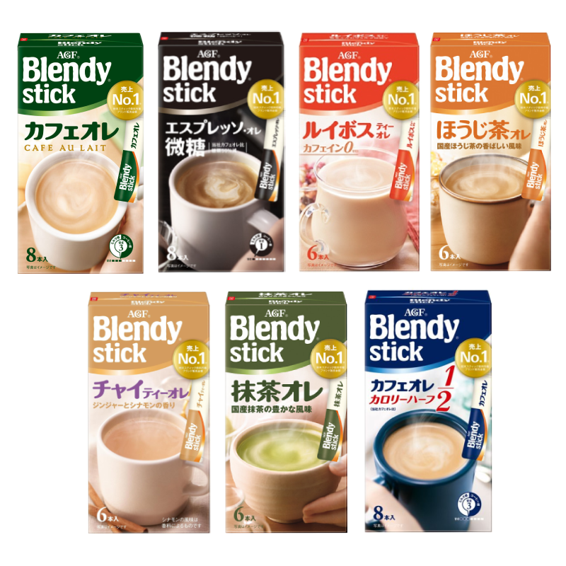 AGF Blendy Stick Instant – Assorted Flavors - NIPPONJourney