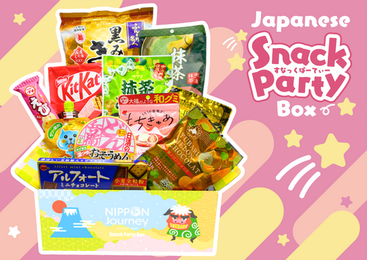 Past BOX (May-25) Japanese Snack Party Box - NIPPONJourney